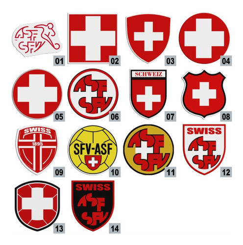 Parche Termoadhesivo Escudo 7,5 Cm Seleccion Suiza 0