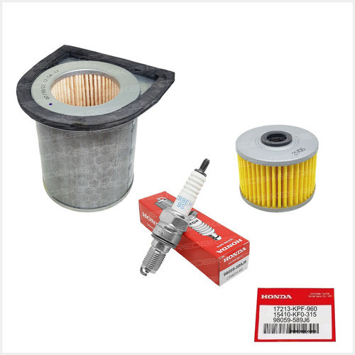 Kit Filtro Aceite Aire Bujia Honda Cbx 250 Original Honda M9 0