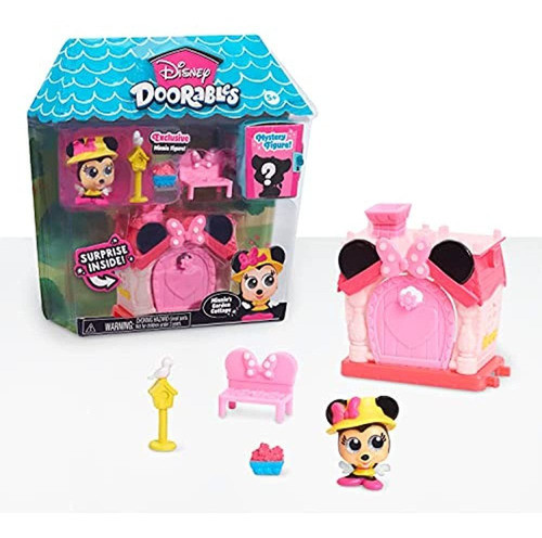 Disney Doorables Mini Playset Minnie Mouse's Garden Cottage, 0