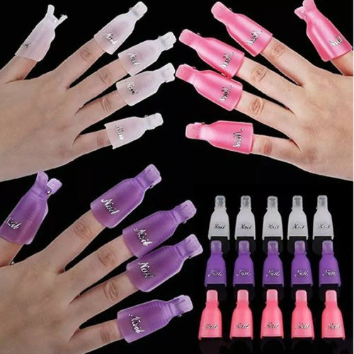 Capuchon Removedor Extracción Uñas Esculpidas Gel Acrílico 1