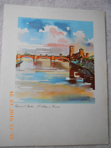 Menu Coleccionable Buque Mn Augustus Domenica 15 Maggio 1966 0