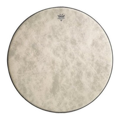 Remo Fa Inch Fiberskyn 3 Ambassador Bass Drum Head 0