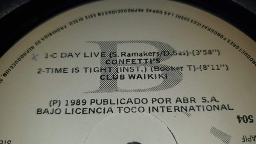 Dee Jay Vinilo Vol 4 Variado Muy Buen Estado 1989 Argentina 1