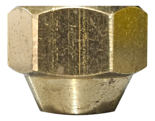 Tuerca Bronce Flare Reducción 1/2 A 3/8 Refrigeración X 10 1