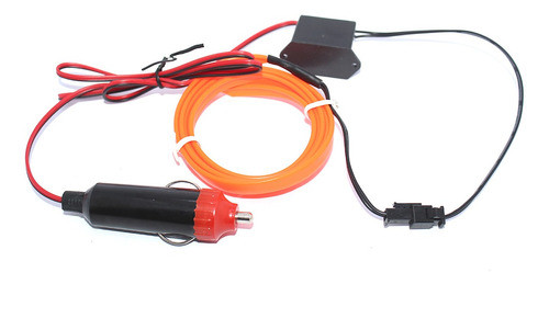 Cinta Led Vehiculos C/enchufe Naranja 0