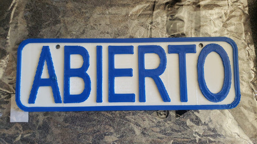 Cartel De Abierto 1