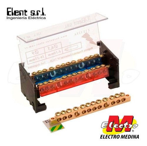 Bornera Distribuidor 2 12 125a Profesio Elent Electro Medina 0
