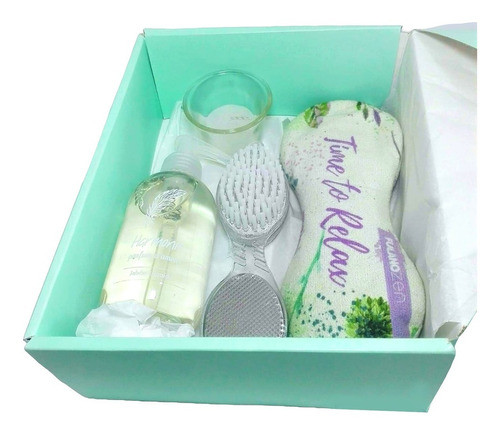 Set Caja Regalo Gift Box Spa Zen Jazmín Kit Aroma N46 Relax 1