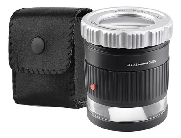 Lupa De Longitud Focal Ajustable Con Zoom 30x + Funda 0