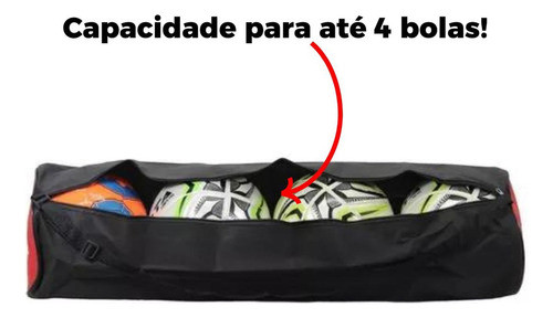 Bolsa Mochila Para 4bolas Tnt Alta Qualidade Com Alça Nfe 1
