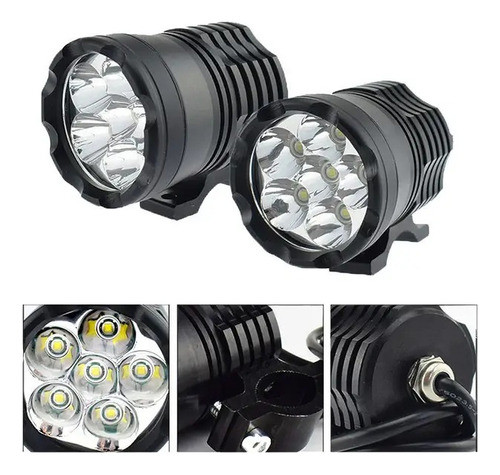Camineros Led Para Moto O Cuatriciclo Par 0
