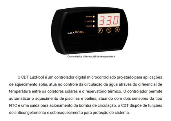 Mmz Lançamento Controlador Aquecimento Piscina Digital 1