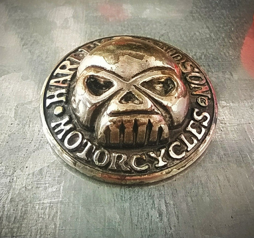 Harley Davidson Aplique Moto Calavera 1