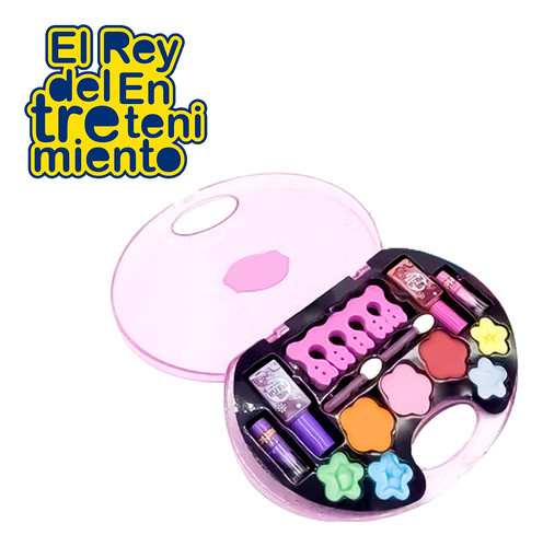 Set De Belleza Makeup Y Uñas Infantil Para Niñas - El Rey 1