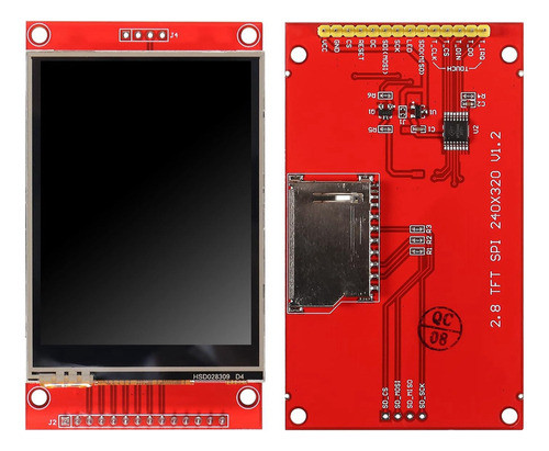 Tela Lcd Ili9341 Spi Tft De 2,8 Polegadas, Painel De Toque 3 1