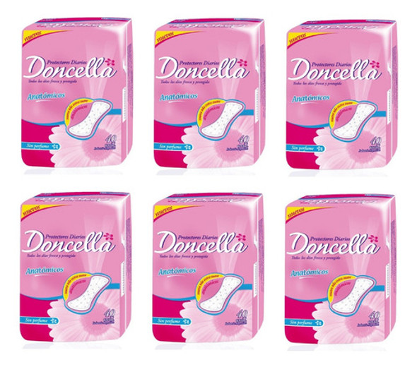 Doncella Protector Diario Anatomico Sin Perfume X 240 Uni 0 Doncella Protector Diario Anatomico Sin Perfume X 240 Uni 0