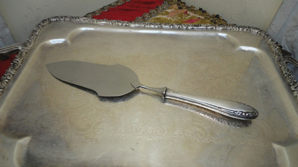 Pala Torta Antigua Alemana Diseño Flores Y Hojas Veala 1