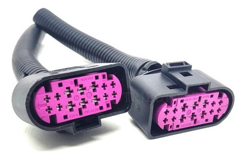 02 Plug Conector Para Farol Xenon Jetta Audi A3 A4 Q3 0