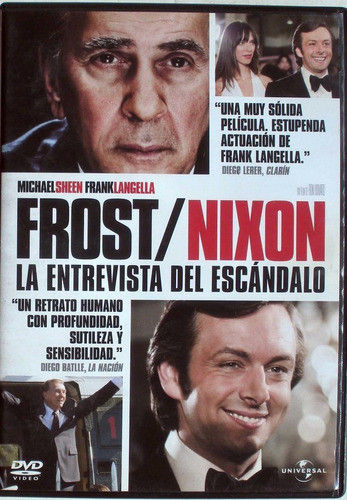 Frost Nixon La Entrevista Del Escandalo Dvd - O 0