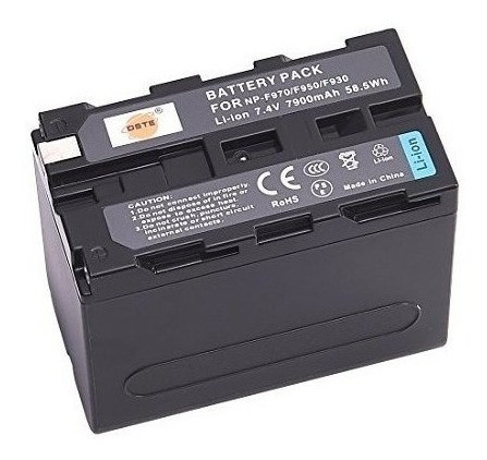 Dste 2x Np-f970 Bateria Dc01 Adaptador De Viaje Y Cargador P 1
