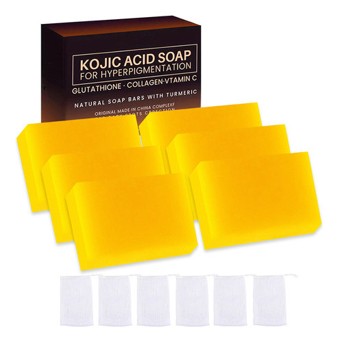 Sabonete De Limão Com Ácido Kójico*6, Sabonete Clareador Par 0