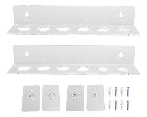 Prateleira Flutuante De Parede Esférica Em Acrílico 0