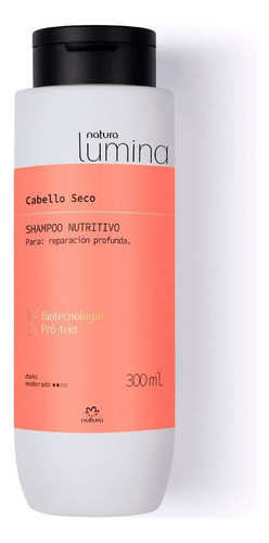 Kit Shampoo + Acondicionador Natura Lumina Pelo Seco 1
