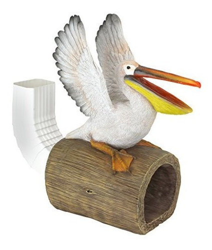 Diseño Toscano Splash El Pelican Gutter Guardian Bajante Est 1
