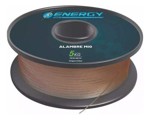 Alambre Flux Mig Neo Suelda Sin Gas Rollo 0,8mm 5kg 0