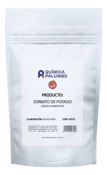 Sorbato De Potasio X500 Gr Primogel Sin Tacc Libre De Gluten 0