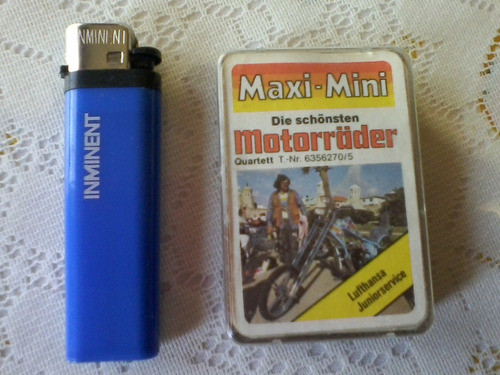 Mini Juego De Cartas Coleccion Motos 0
