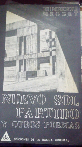 Libro Humberto Megget Nuevo Sol Partido Y Oros Poemas 0