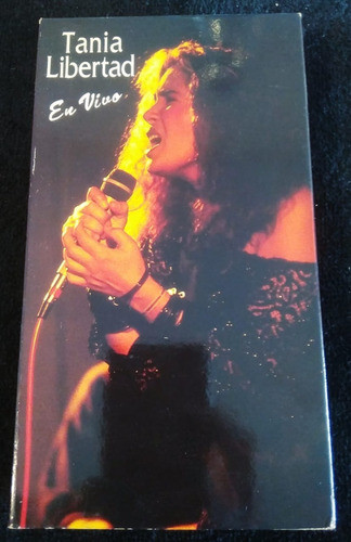 Video Vhs Tania Libertad  En Vivo               Supercultura 0