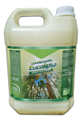 Aromatizante Eucalipto Para Difusores/automóveis - 5 Litros 0