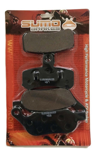 Sumo 457/458 Pastillas Freno Harley Fxdb Street Bob (08-14) 0