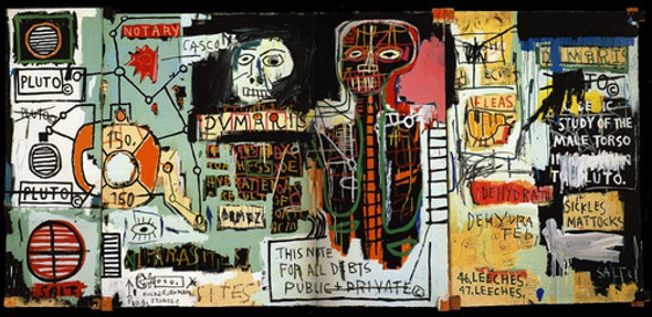 Lamina Fine Art Notary Basquiat 58x120 Cm Mycarte 0