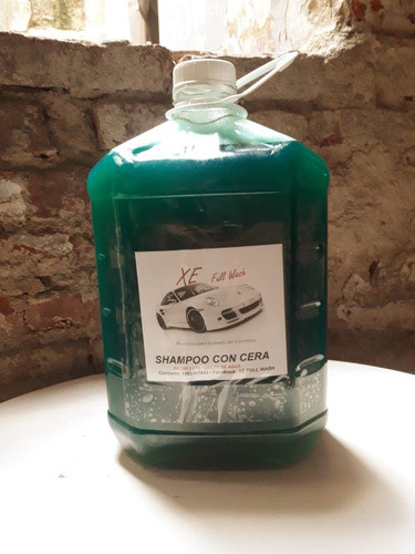 Shampoo Con Cera Linea Premium Ph Neutro 5 Lts Xe Full Wash 0