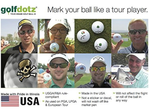Golfdotz | Mariquita | Marcadores De Pelota De Golf, Accesor 1