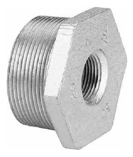 Buje Reduccion Hierro Galvanizado Ø 1 1/4 X 3/4 Pulgada 0