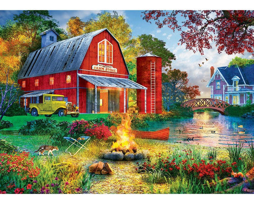 Puzzle 1000 Piezas Campfire By The B Davison - Eurographics 1