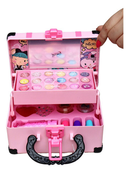 Maleta De Maquiagem Infantil Completa 30 Peças 0