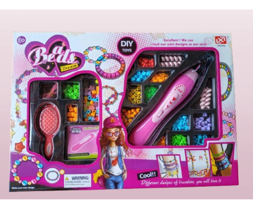 Kit Brinquedo Kit De Tranças De Cabelo Para Meninas Da Moda 1