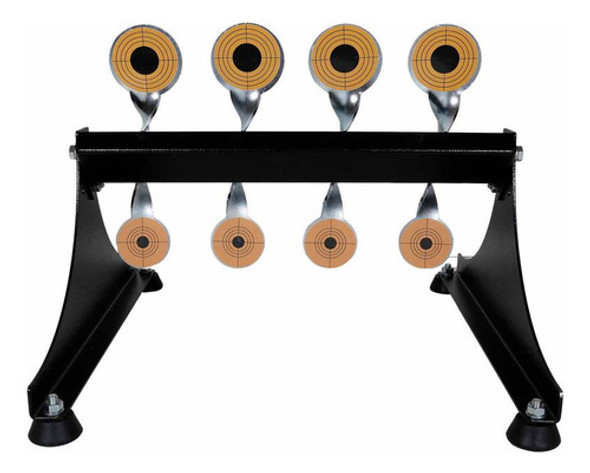 Alvo De Aço Rearmável 8 Pendulos Quickshot Carabina Pressão 0
