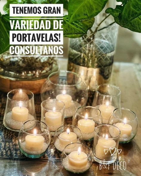 10 Peceras De Vidrio Nº 3 - Centro De Mesa 1