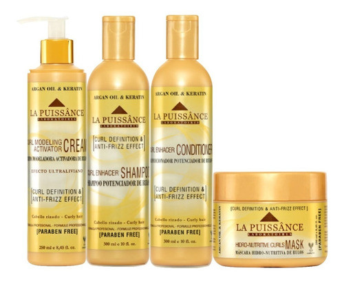 Activador De Rulos La Puissance Curly Kit X4 0