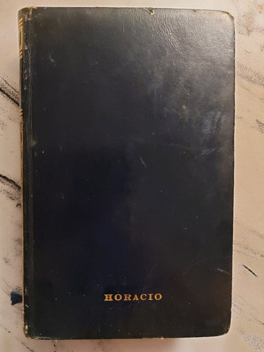 Antiguo Libro Odas. Horacio. 52171. 1
