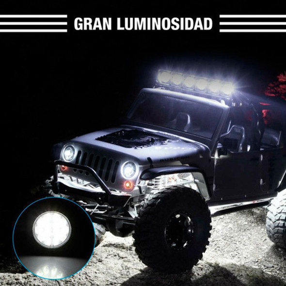 Faro Auxiliar 14 Led Circular 9/36v 4x4 Universal Calidad 1