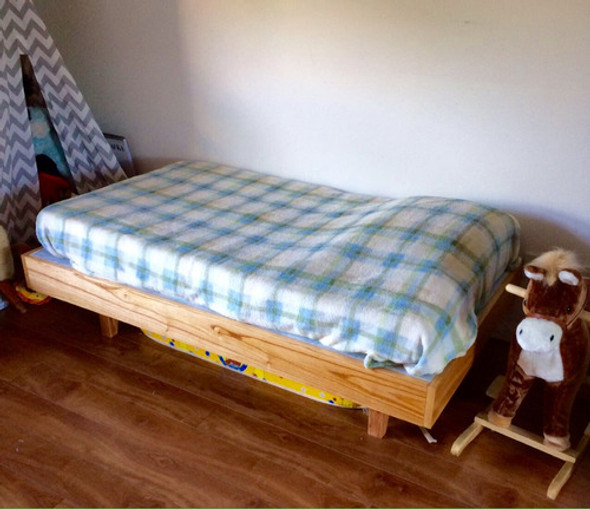 Cama Nordic Niños 140x90 1 Plaza En Madera Paraíso 1