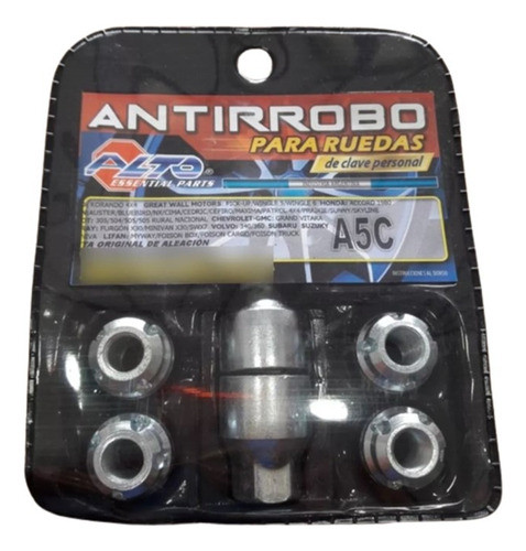 Bulon Tuerca Antirrobo Suzuki Maruti Sidekick Jymmy Swift Mv 0