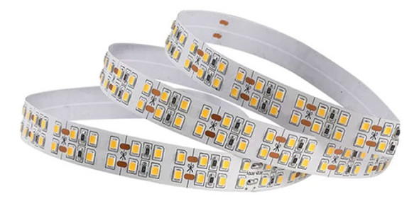 Fita De Led Dupla 12v 6500k Ip20 20w/m 15mm Rolo 5 Metros 0